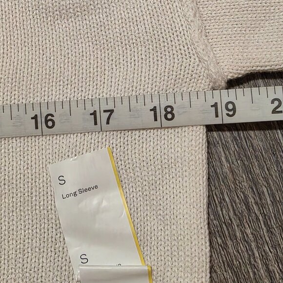 Wild Fable Star Knit Sweater Womens S M L XL XXL NWT Ivory Blue Fringe Pullover - Picture 3 of 7